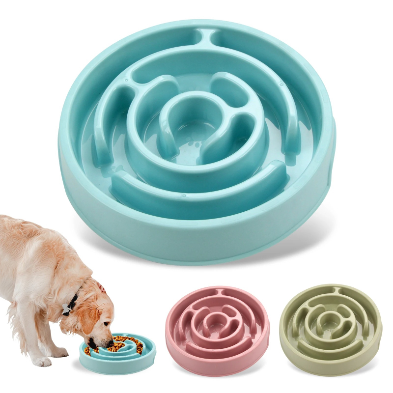 Pet Dog Slow Feeder Bowl Fun N - Royal Canin Food Medium ulasan dan harga