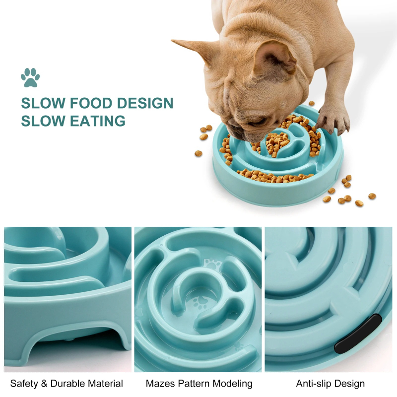 Pet Dog Slow Feeder Bowl Fun N - Royal Canin Food Medium ulasan dan harga